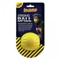 Brinquedo bola strong ball pequena amarela