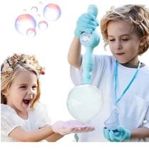 Brinquedo Bolha Fumaça Varinha Máquina De Fazer Bolhas