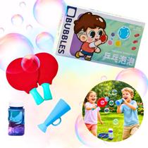 Brinquedo Bolha Ping Pong Com 2 Raquetes Não Estoura Fácil