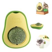 Brinquedo Bolinha Catnip Gato Relaxante Interativo Abacate