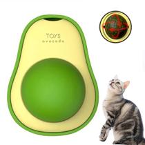 Brinquedo Bolinha Catnip Gato Relaxante Interativo Abacate