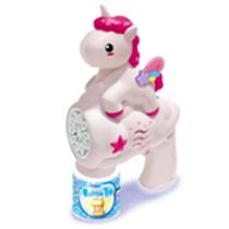 Brinquedo Bolinhas De Sabão Automática Unicórnio Infantil ROSA