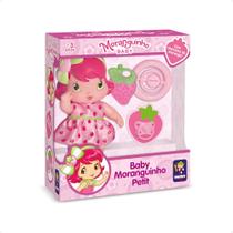 Brinquedo Boneca Baby Moranguinho Petit com Acessorios Mimo Toys - 4007