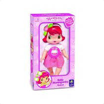 Brinquedo Boneca Baby Moranguinho Que Canta Com Som Mimo Toys 4009