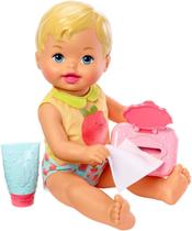 Brinquedo Boneca Bebê Menina Little Mommy Hora De Trocar A Fralda - Acompanha Acessórios - Mattel