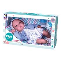 Brinquedo Boneca bebê miya reborn menino recém nascida Cotiplas 2648 Brinquedo Boneca bebê miya reborn menino recém nascida Cotiplas 2648