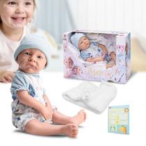 Brinquedo Boneca Bebê Reborn Baby Premium Menino