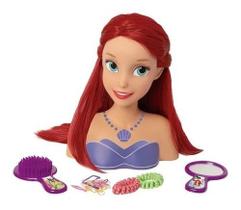 Brinquedo Boneca Busto Styling Head Ariel Princesa Disney