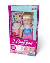Brinquedo Boneca I Love You Makeup Milk