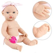 Brinquedo Boneca Little Baby Dolls com Saco de Dormir