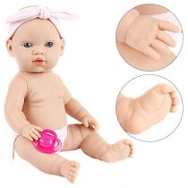 Brinquedo Boneca Little Baby Dolls com Saco de Dormir