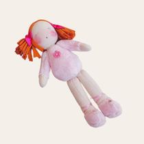 Brinquedo Boneca Pano Artesanal para Decorar e Brincar Naninha