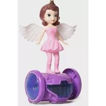 Brinquedo Boneca Princesa no Hoverboard Com Luz E Música