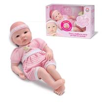 Brinquedo Boneca Realista Grande Baby Tata Chora E Balbucia De Verdade Bebe Reborn