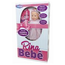 Brinquedo Boneca Rina Bebe - Ref 404 - Bambola
