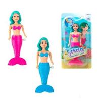Brinquedo Boneca Sereia A Corda Hora do Banho Brinquedo Boneca Sereia A Corda Hora do Banho