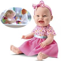 Brinquedo Boneca Titi Papinha De Pelúcia Presente Dia Das Crianças