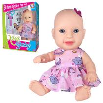 Brinquedo Boneca Xixi Baby Com 4 Acessorios