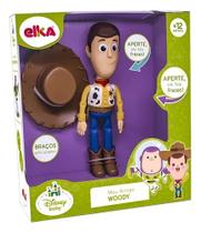 Brinquedo Boneco Articulado Woody Toy Story C/ Som 26cm Elka