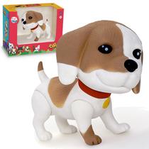 Brinquedo Boneco Cachorrinho Beagle Super Realista Em Vinil Brinquedo Boneco Cachorrinho Beagle Super Realista Em Vinil