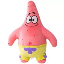 Brinquedo Boneco De Pelúcia Patrick Estrela Desenho Infantil Grande 30Cm Hipoalergênico Original