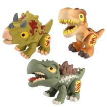 Brinquedo Boneco Dino Feroz com Som e Luz Sortido e Unitário BBR - R3450 Brinquedo Boneco Dino Feroz com Som e Luz Sortido e Unitário BBR - R3450