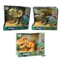Brinquedo Boneco Dinossauro Feroz (Parque dos Dinos) Sortido e Unitário BBR - R3449 Brinquedo Boneco Dinossauro Feroz (Parque dos Dinos) Sortido e Unitário BBR - R3449