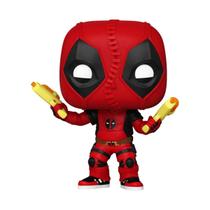 Brinquedo Boneco Figura de Ação Colecionável Marvel Funko Pop Deadpool e Wolverine Kidpool Vinil 1400 Lançamento Original