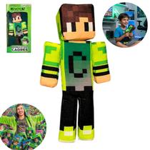 Brinquedo Boneco Figura de Ação Pelúcia Infantil Youtuber Minecraft Cadres Grande Original Brinquedo Boneco Figura de Ação Pelúcia Infantil Youtuber Minecraft Cadres Grande Original