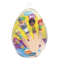 Brinquedo Boneco Infantil Dedoches Mundo do Bita para Crianças a Partir de 3 Anos Líder - 3031