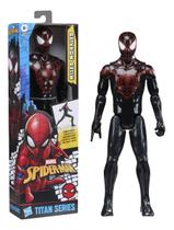 Brinquedo boneco marvel homem aranha titan series miles morales figura