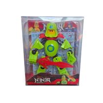 Brinquedo Boneco Ninja Warriors Monta e Desmonta Coleção Brinquedo Boneco Ninja Warriors Monta e Desmonta Coleção