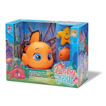 Brinquedo boneco peixinho para banho baby fish bee toys