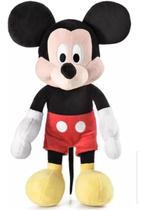 Brinquedo Boneco Pelúcia Mickey Mouse Disney Grande Com Som 33cm Fala Frases Original Multilaser