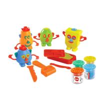 Brinquedo Bonecos Divertidos massinha de modelar MK357 DISMAT Brinquedo Bonecos Divertidos massinha de modelar MK357 DISMAT