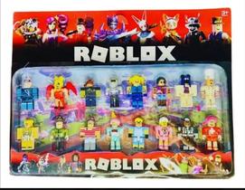Brinquedo Bonecos Roblox Cartelado 16 Peças Brinquedo Infantil