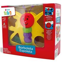 Brinquedo Borboleta Espoleta Amarelo Tateti Calesita 0862