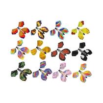 Brinquedo Borboleta Mágica Colorida De Corda (10 Peças, Cores Aleatórias) - Marcador De Página,