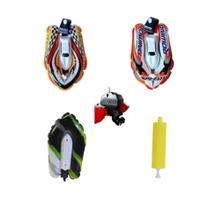 Brinquedo Bote Inflável Á Corda Barco Água Piscina Praia Brinquedo Bote Inflável Á Corda Barco Água Piscina Praia