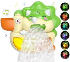 Brinquedo Bubble Bath Lehoo Castle Dinosaur com música e luzes