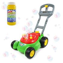 Brinquedo Bubble Lawn Mower Sunny Days Maxx Bubbles com solução