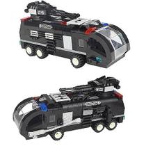 Brinquedo Building Block Black Hawk Special Forces Police Car 268 unidades Brinquedo Building Block Black Hawk Special Forces Police Car 268 unidades