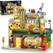 Brinquedo Building Block INSOON Detective Agency com LED 1231 unidades