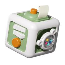 Brinquedo Busy Cube para menino e menina de 1 ano, Montessori de 1 ano ou mais