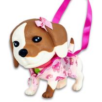 Brinquedo Cachorrinho Filhote Femea Realista Boneco Vinil Brinquedo Cachorrinho Filhote Femea Realista Boneco Vinil
