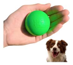 Brinquedo Cachorro Bolinha Maciça Atóxica Resistente Anti Stress Bola Média 55mm - Big Bull