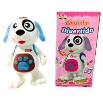 Brinquedo Cachorro Dançante Sons e Luzes Azul Brinquedo Cachorro Dançante Sons e Luzes Azul