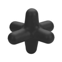 Brinquedo cachorro mordedor lump pet asterisco pq - preto Brinquedo cachorro mordedor lump pet asterisco pq - preto
