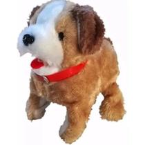 Brinquedo Cachorro Pelúcia - Pula Anda e Late