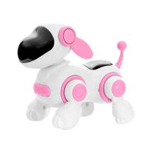 Brinquedo Cachorro Robô Face Digital Rosa- Art Brink